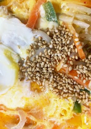 全てレンジキムチソース豚平焼き風-レシピのメイン写真