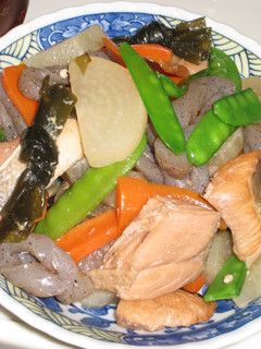 酒&鮭の美味しい煮物-レシピのメイン写真