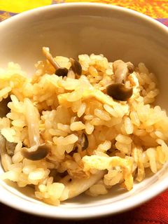 きのこの炊き込みご飯-レシピのメイン写真