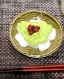 冷凍枝豆で簡単スイーツ♩ずんだ白玉もち