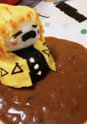 【鬼滅の刃】我妻善逸キャラカレー-レシピのメイン写真