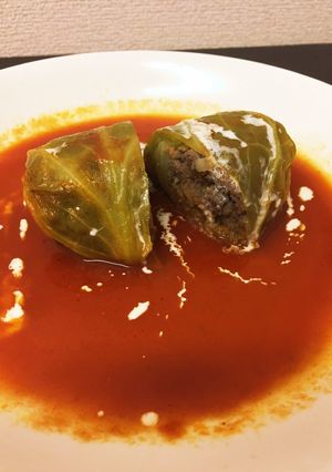 簡単ロールキャベツ 材料は三つだけ！-レシピのメイン写真