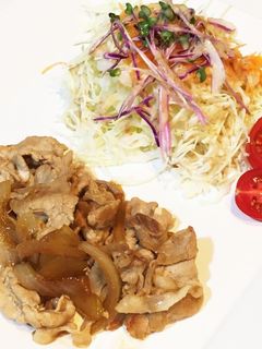 めんつゆで時短しょうが焼き-レシピのメイン写真