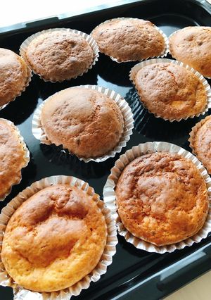 ノンオイル☆バナナチーズケーキ-レシピのメイン写真