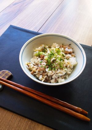 サバ缶とチーズで即席まぜごはん-レシピのメイン写真