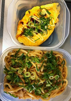 焼うどんと豚平さん-レシピのメイン写真