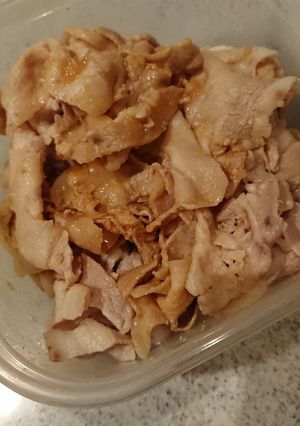 豚肉にんにく醤油和え-レシピのメイン写真