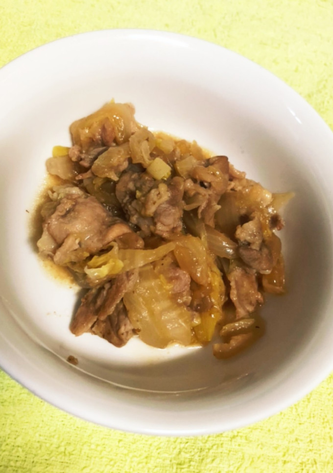 白菜消費！簡単に肉白菜炒め☆-レシピのメイン写真