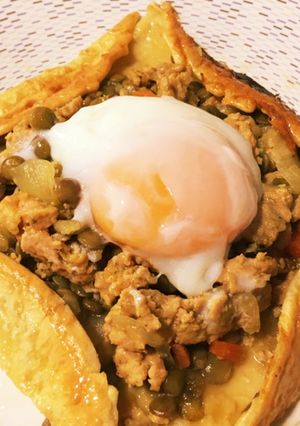 キーマカレーガレット-レシピのメイン写真
