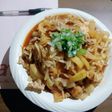 えるあくんの豚キムチ炒め。