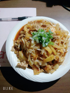 えるあくんの豚キムチ炒め。-レシピのメイン写真