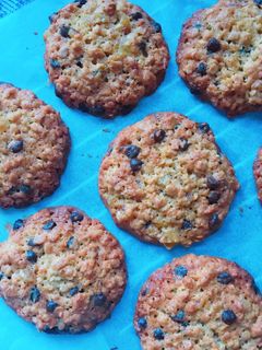 *簡単チョコチップオートミールクッキー*-レシピのメイン写真