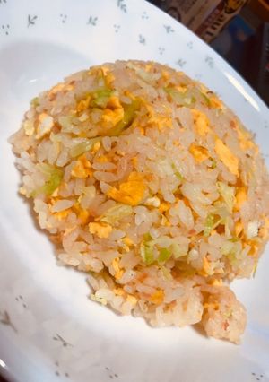 鮭のふりかけでチャーハン-レシピのメイン写真
