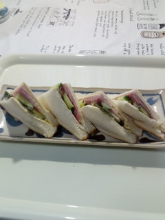 朝からぱぱっと朝食サンドイッチ。-レシピのメイン写真