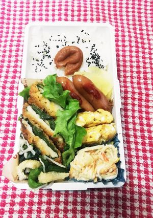 パパ弁当♡ささみの紫蘇巻き2/28-レシピのメイン写真