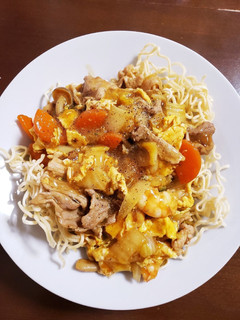 サッポロ一番しょうゆ味でかた焼きそば-レシピのメイン写真
