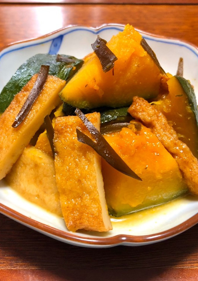 細切り昆布と南瓜と平天の旨煮(煮物)-レシピのメイン写真