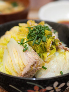 簡単!白菜と豚肉のミルフィーユ蒸し-レシピのメイン写真