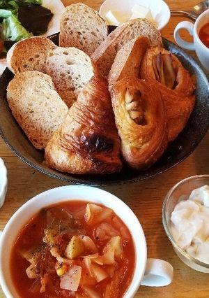 朝ごはん！ ミネストローネ-レシピのメイン写真