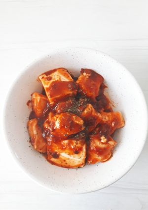 簡単麻婆チキン[肉と豆腐の比率逆転]-レシピのメイン写真