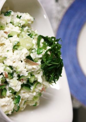 お野菜＆薬味でいただくお豆腐ご飯-レシピのメイン写真