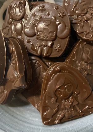 プリキュアのチョコレートを作ります。-レシピのメイン写真