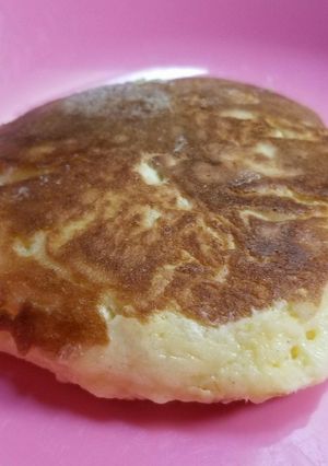ふわふわしっとり♡分厚いホットケーキ-レシピのメイン写真