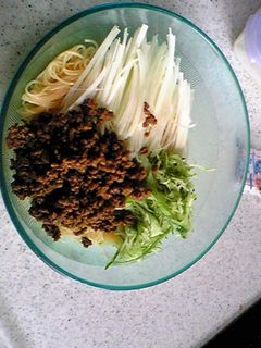 ジャージャーそうめん-レシピのメイン写真
