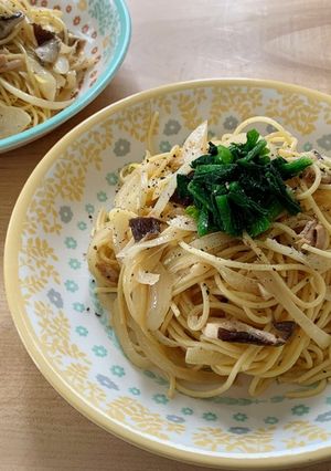 ツナマヨ玉ねぎの和風パスタ-レシピのメイン写真