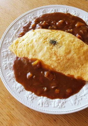 ミネストローネ！リメイクオムライスカレー-レシピのメイン写真