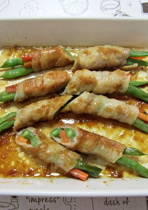 肉巻き生姜焼き-レシピのメイン写真