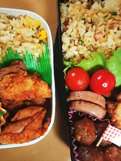 高2男子のお弁当とお父さん-レシピのメイン写真