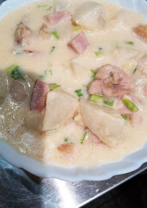 ルー使わない。カブと、豆乳の、シチュー。-レシピのメイン写真