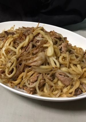 時短！簡単！屋台にありそうな焼うどん-レシピのメイン写真