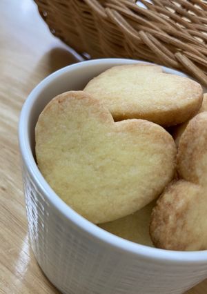 材料3つ！卵不要！サクっザクっ♡クッキー-レシピのメイン写真