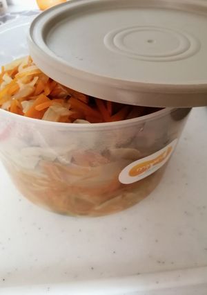 基本の重ね煮（きのこ・玉ねぎ・人参）-レシピのメイン写真