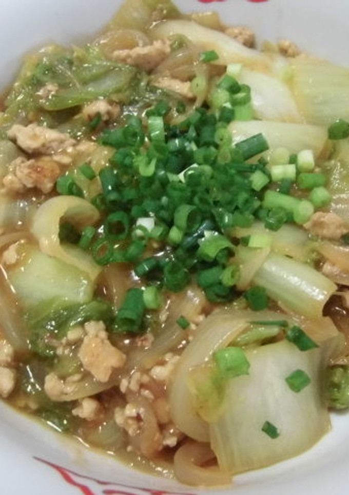 麻婆白菜-レシピのメイン写真