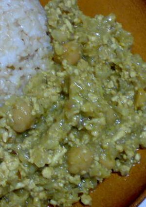 ひよこ豆のカレー-レシピのメイン写真