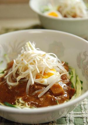 簡単。冷やしカレーラーメン-レシピのメイン写真