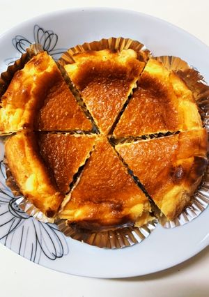 アイスで簡単！バスクチーズケーキ-レシピのメイン写真