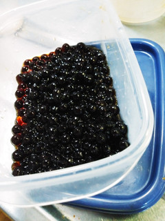 しっかり黒糖味!乾燥タピオカの茹で方!-レシピのメイン写真