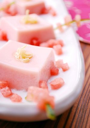 すいか豆腐ジンジャー-レシピのメイン写真