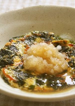 ワカメ沢山！ふわふわ豆腐焼き♪-レシピのメイン写真