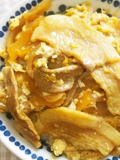 カレー粉入り!スパイシー豚バラ丼♪-レシピのメイン写真