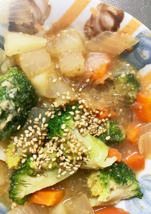 全てレンジ根菜春雨の回鍋肉味温野菜サラダ-レシピのメイン写真