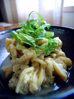 夏!焼き茄子!(生姜醤油)-レシピのメイン写真