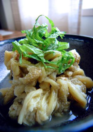 夏！焼き茄子！（生姜醤油）-レシピのメイン写真