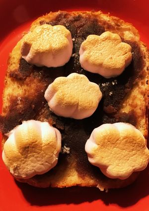 桜餅風トースト-レシピのメイン写真