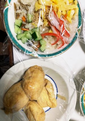 雛祭りレンジで五目ちらし寿司&お稲荷さん-レシピのメイン写真
