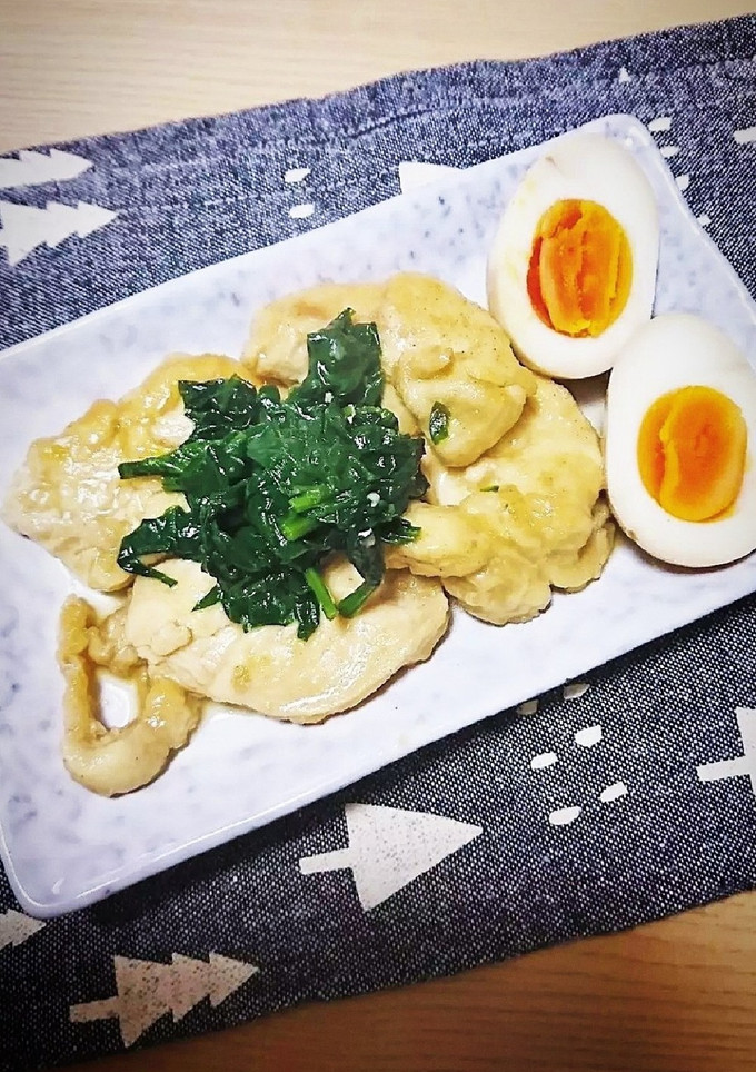 ☆簡単！鶏胸肉とほうれん草のうま煮☆-レシピのメイン写真